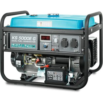 Generatore Dual Fuel Könner & Söhnen KS 5000E G - Potente ed Efficiente Generatore Dual Fuel Könner & Söhnen KS 5000E G - Potente ed Efficiente