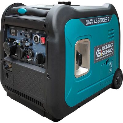 Könner & Söhnen - KS 5500iEG S - LPG - Générateur inverter - Publicité Könner & Söhnen - KS 5500iEG S - LPG - Générateur inverter - Publicité