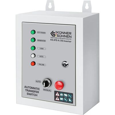 Könner & Söhnen Automatic Transfer Switch (ATS) - 4/25 Inverter Könner & Söhnen Automatic Transfer Switch (ATS) - 4/25 Inverter