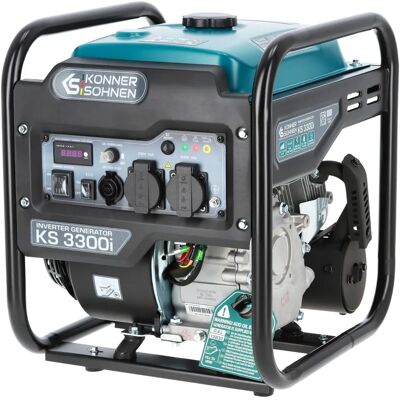 Przenośny generator benzynowy z inverterem Könner & Söhnen KS 3300i - Generator Przenośny generator benzynowy z inverterem Könner & Söhnen KS 3300i - Generator