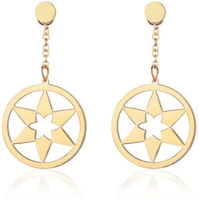Orecchini d'oro AILORIA - Gioielli in acciaio inossidabile - Regalo elegante Orecchini d'oro AILORIA - Gioielli in acciaio inossidabile - Regalo elegante