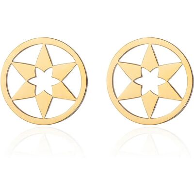 Orecchini Stella Ailoria - Gioielli in Acciaio Inox per Uso Quotidiano Orecchini Stella Ailoria - Gioielli in Acciaio Inox per Uso Quotidiano