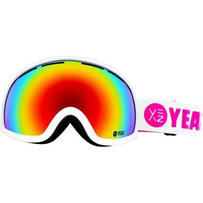 Occhiali da sci Yeaz Peak - Bianco - Antiappannamento, Protezione UV, OTG Occhiali da sci Yeaz Peak - Bianco - Antiappannamento, Protezione UV, OTG