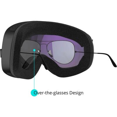Yeaz - Apex - Maschera da sci - Nera - Taglia unica Yeaz - Apex - Maschera da sci - Nera - Taglia unica