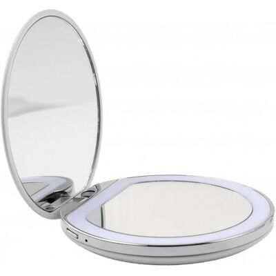 Ailoria Maquillage Weiß LED Reise-Make-up-Spiegel - Make-up, Tragbar Ailoria Maquillage Weiß LED Reise-Make-up-Spiegel - Make-up, Tragbar