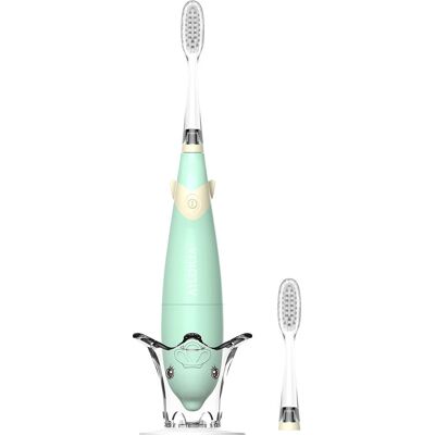 Ailoria Kinderschallzahnbürste Grün - Sonic-Technologie, LED, Musik Ailoria Kinderschallzahnbürste Grün - Sonic-Technologie, LED, Musik