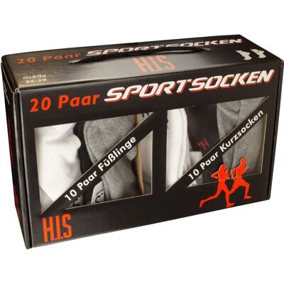 H.I.S. Damen Kurze Socken - Sport & Freizeit H.I.S. Damen Kurze Socken - Sport & Freizeit
