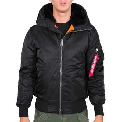 Alpha Industries MA-1 Z Kapturem (158104) - czarny (158104-3) Alpha Industries MA-1 Z Kapturem (158104) - czarny (158104-3)