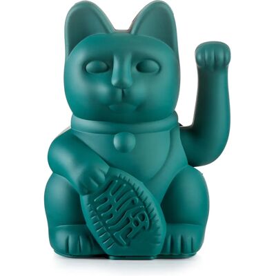 Donkey Products Gelukskat - Groen, 15cm - Decoratief cadeau Donkey Products Gelukskat - Groen, 15cm - Decoratief cadeau