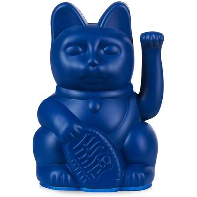 Donkey Lucky Cat Mini Donkerblauw - Gelukskat Figurine Donkey Lucky Cat Mini Donkerblauw - Gelukskat Figurine