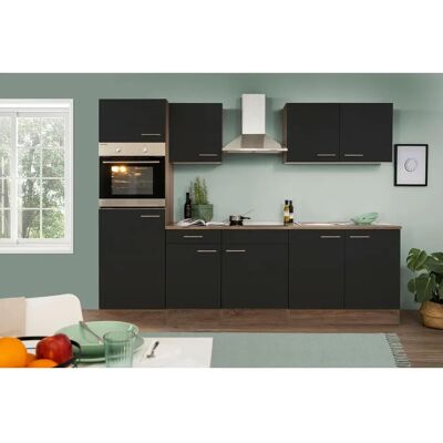 Tchibo Respekta Konyhaszekrény - Fekete - Modern Design - Fordítható - Sütőhely Tchibo Respekta Konyhaszekrény - Fekete - Modern Design - Fordítható - Sütőhely