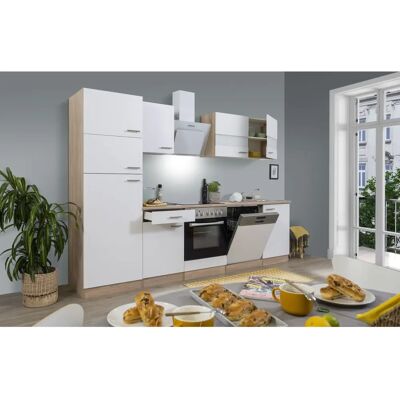 Respekta Hamburg Küchenzeile mit E-Geräten - 280cm Respekta Hamburg Küchenzeile mit E-Geräten - 280cm