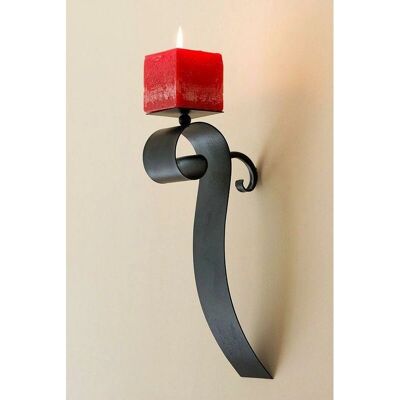 DANDIBO - Rocca 31 cm - Metall - Antik patiniert - Wandkerzenhalter DANDIBO - Rocca 31 cm - Metall - Antik patiniert - Wandkerzenhalter