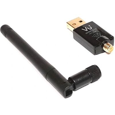 Adaptateur USB Wi-Fi double bande VU+ - 600Mbps - Publicité Adaptateur USB Wi-Fi double bande VU+ - 600Mbps - Publicité