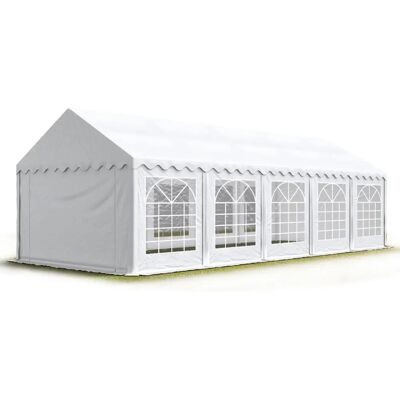 TOOLPORT 3x10m Partytelt - Hvit Vanntett PVC TOOLPORT 3x10m Partytelt - Hvit Vanntett PVC