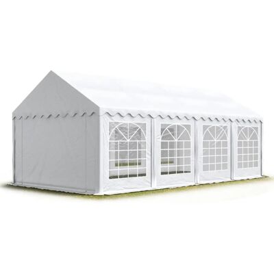 Toolport 3x8m Vit PVC Partytält - 24m² Toolport 3x8m Vit PVC Partytält - 24m²