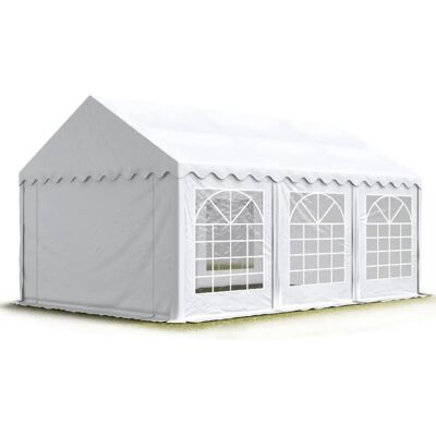 Toolport 3x6m White PVC Party Tent - Marquee Toolport 3x6m White PVC Party Tent - Marquee