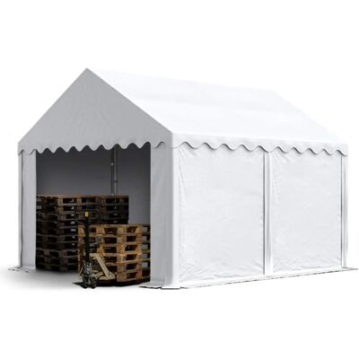 TOOLPORT 3x4 Storage Tent - Waterproof, Reinforced Steel Frame TOOLPORT 3x4 Storage Tent - Waterproof, Reinforced Steel Frame