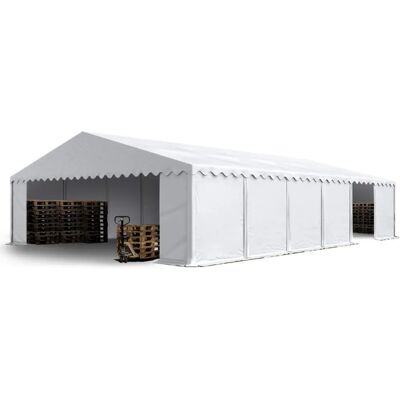 Tente de stockage 8x12m - Imperméable, Extensible - Publicité Tente de stockage 8x12m - Imperméable, Extensible - Publicité
