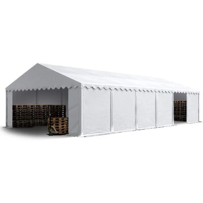TOOLPORT 6x12 Opslagtent - Waterdichte PVC Schuilplaats TOOLPORT 6x12 Opslagtent - Waterdichte PVC Schuilplaats