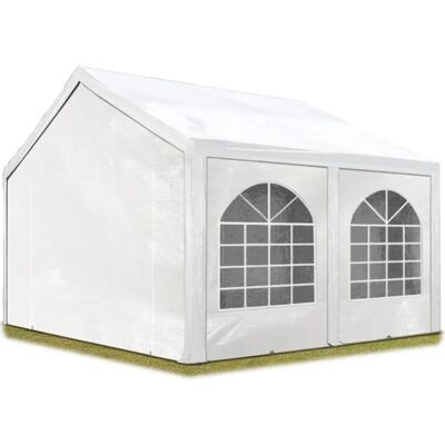 Toolport 4x5m Marquee - Waterproof White Party Tent Toolport 4x5m Marquee - Waterproof White Party Tent