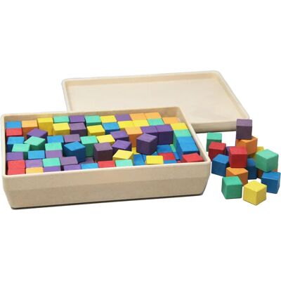 WISSNER 80552 Active Learning 150 Colorful Cubes - Educational Toy WISSNER 80552 Active Learning 150 Colorful Cubes - Educational Toy