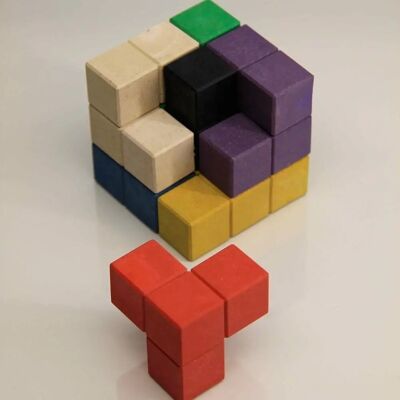 WISSNER Aktives Lernen Soma Würfel - Puzzlespiel WISSNER Aktives Lernen Soma Würfel - Puzzlespiel