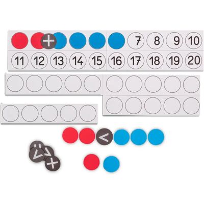 WISSNER 80808 Magnetisk Lärare Tafel - 22 Vändbara Plattor WISSNER 80808 Magnetisk Lärare Tafel - 22 Vändbara Plattor