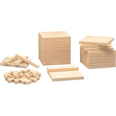 Wissner Natural Wood 121-Piece Decimal Learning Set Wissner Natural Wood 121-Piece Decimal Learning Set