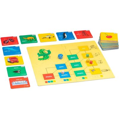 Wissner GmbH Jeu de Mathématiques - Unités de Longueur - Jouet Éducatif Wissner GmbH Jeu de Mathématiques - Unités de Longueur - Jouet Éducatif