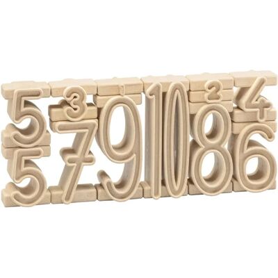 Wissner - Montessori Numbers Blocks - Educational Toy for Learning 1-10 Wissner - Montessori Numbers Blocks - Educational Toy for Learning 1-10