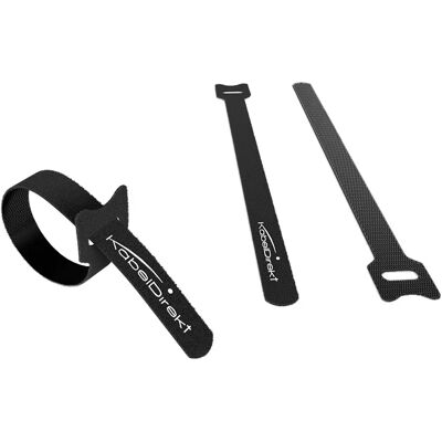 KabelDirekt 1,4cm x 20cm Fascette Fermacavo Riutilizzabili - Gestione Cavi KabelDirekt 1,4cm x 20cm Fascette Fermacavo Riutilizzabili - Gestione Cavi