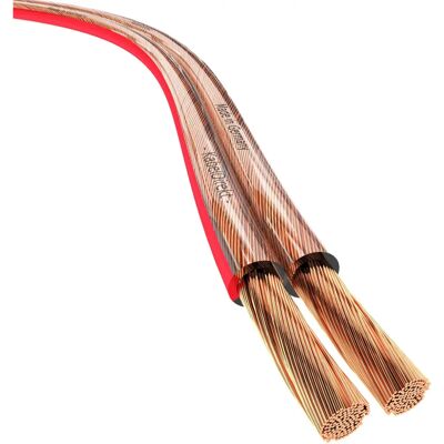 KabelDirekt - HiFi Box Cable - 30 m - 2x4 mm² - Cabo de alto-falante KabelDirekt - HiFi Box Cable - 30 m - 2x4 mm² - Cabo de alto-falante