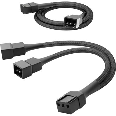 KabelDirekt - 3-pins ventilatorverlengingskabel 90 cm - kabel KabelDirekt - 3-pins ventilatorverlengingskabel 90 cm - kabel