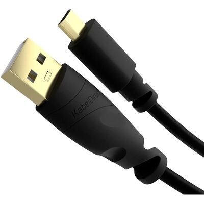 KabelDirekt KabelDirekt 4260414842917 Cabo USB - Micro-USB B, 0,5 m, Preto - Cabo USB KabelDirekt KabelDirekt 4260414842917 Cabo USB - Micro-USB B, 0,5 m, Preto - Cabo USB