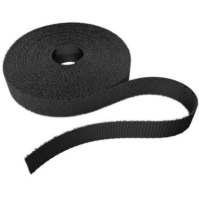 KabelDirekt 1046 braçadeira de cabos com gancho e velcro - Preto - Tipo de cabo KabelDirekt 1046 braçadeira de cabos com gancho e velcro - Preto - Tipo de cabo