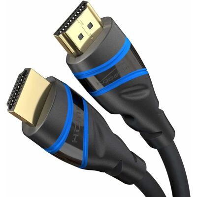 Câble HDMI KabelDirekt 1271 2 m - Type A - Noir Câble HDMI KabelDirekt 1271 2 m - Type A - Noir