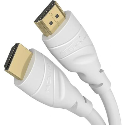 Câble HDMI KabelDirekt 4K – 10m – avec blindage A.I.S – Conçu en Allemagne - Câble HDMI Câble HDMI KabelDirekt 4K – 10m – avec blindage A.I.S – Conçu en Allemagne - Câble HDMI
