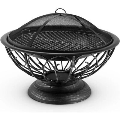 Blumfeldt Tulip Brasero - Foyer en Acier de 75cm pour Cuisine Extérieure - Publicité Blumfeldt Tulip Brasero - Foyer en Acier de 75cm pour Cuisine Extérieure - Publicité