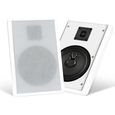 Pronomic - Set - 50W - Blanc - Système d'enceintes - Publicité Pronomic - Set - 50W - Blanc - Système d'enceintes - Publicité