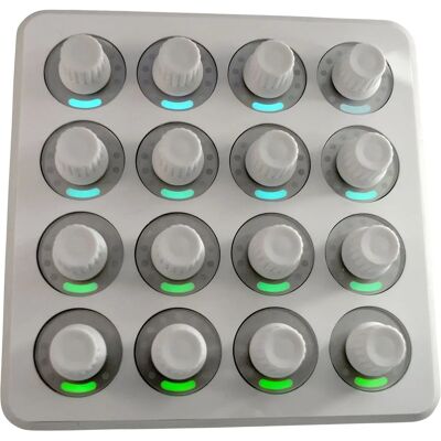 DJTechTools Midi Fighter Twister White - MIDI Controller - Weiss DJTechTools Midi Fighter Twister White - MIDI Controller - Weiss