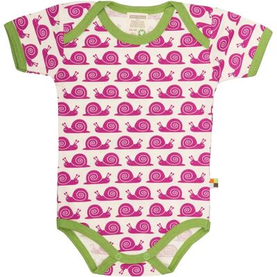 loud + proud Baby Body 201 - Unisex Violett loud + proud Baby Body 201 - Unisex Violett