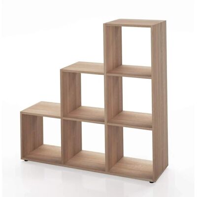 Vicco Sonoma Leiterregal - 6 Fächer - Bücherregal Vicco Sonoma Leiterregal - 6 Fächer - Bücherregal