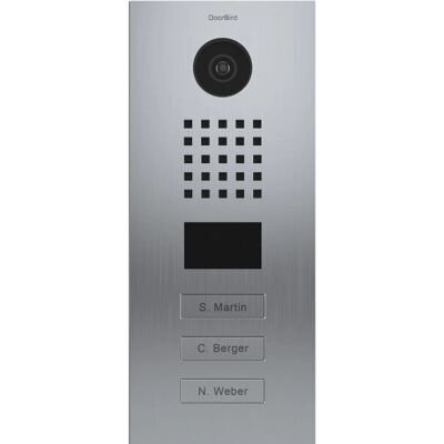 Videoportero DoorBird D2103V Acero Inoxidable - 2 Botones - Cámara HD Videoportero DoorBird D2103V Acero Inoxidable - 2 Botones - Cámara HD