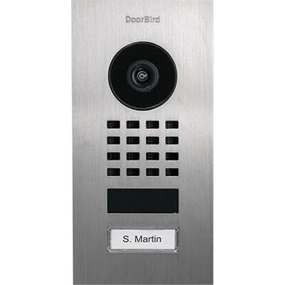 DoorBird D1101V Video-Intercom system i rostfritt stål DoorBird D1101V Video-Intercom system i rostfritt stål
