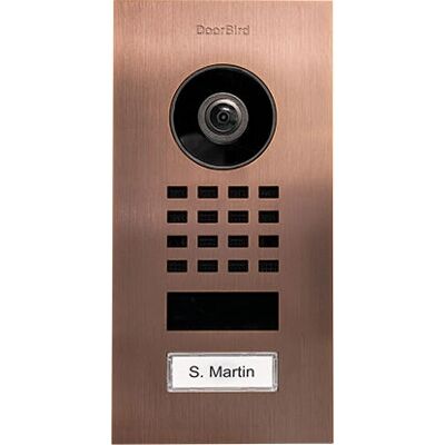 DoorBird D1101V Video-Gegensprechanlage - Edelstahl gebürstet DoorBird D1101V Video-Gegensprechanlage - Edelstahl gebürstet