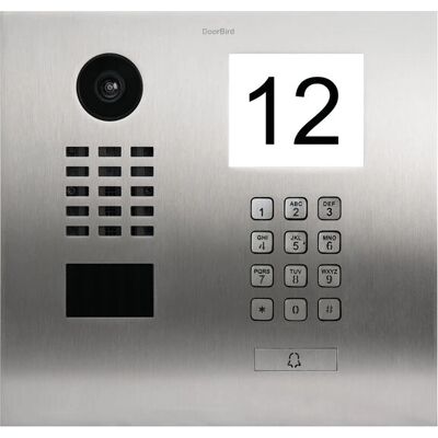 DoorBird D2101IKH Video-Gegensprechanlage - Gebürsteter Stahl DoorBird D2101IKH Video-Gegensprechanlage - Gebürsteter Stahl