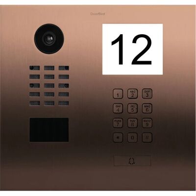 DoorBird D2101IKH Video-Gegensprechanlage - Bronze DoorBird D2101IKH Video-Gegensprechanlage - Bronze
