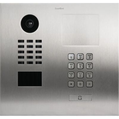 Système de vidéophone DoorBird D2101KH - Acier Inoxydable Système de vidéophone DoorBird D2101KH - Acier Inoxydable
