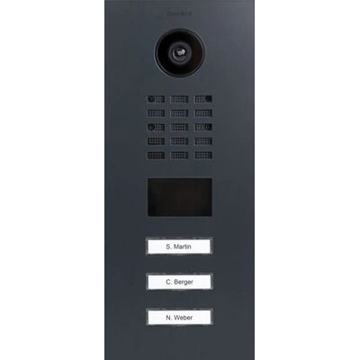 DoorBird D2103V Schwarzes Video-Gegensprechanlage DoorBird D2103V Schwarzes Video-Gegensprechanlage